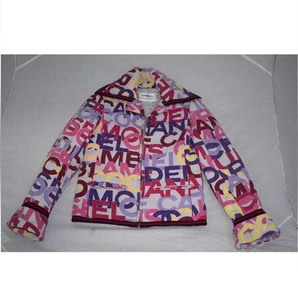 CHANEL Multicolor Matching Coat & Pants Set - Picture 3 of 13